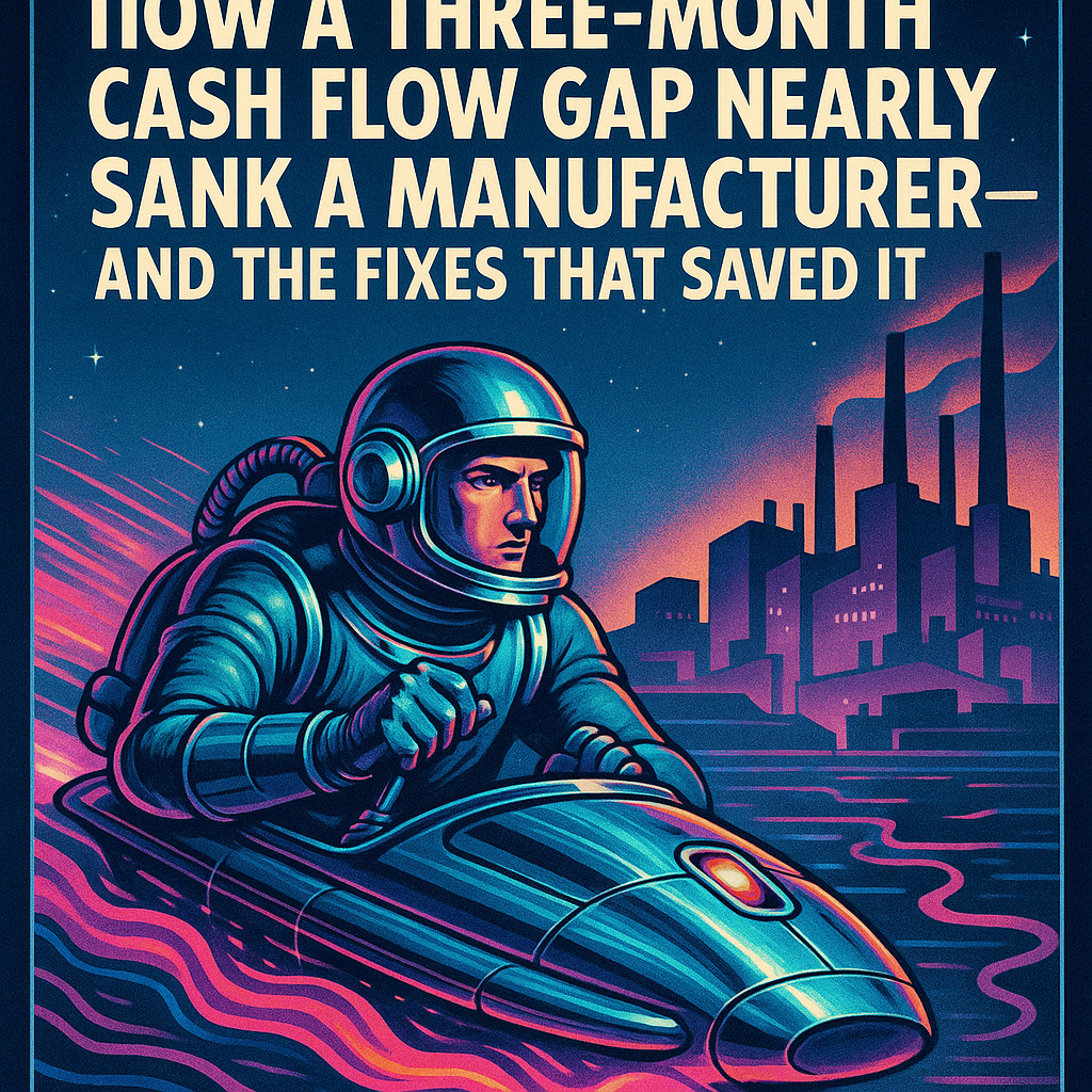How a Three-Month Cash Flow Gap Nearly Sank a Manufacturer—and the Fixes That Saved It