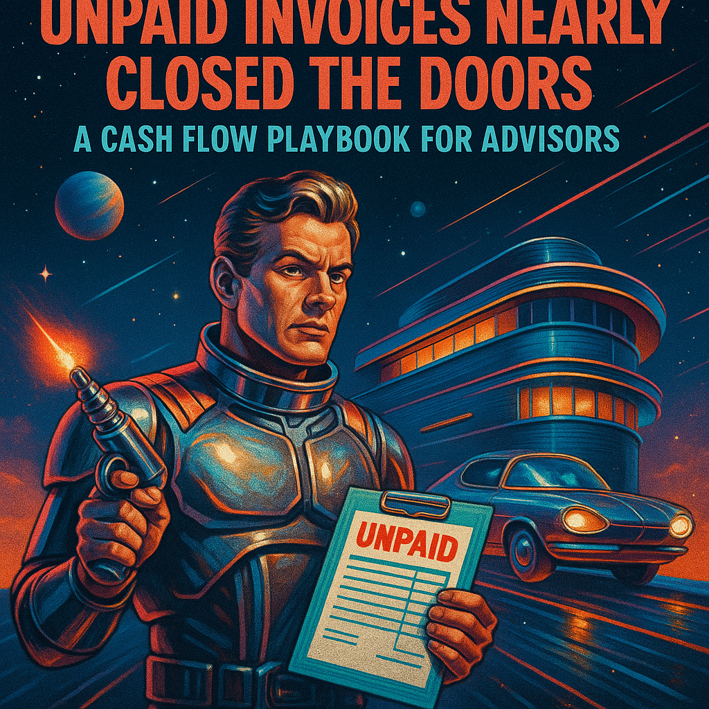When a Month of Unpaid Invoices Nearly Closed the Doors: A Cash Flow Playbook for Advisors