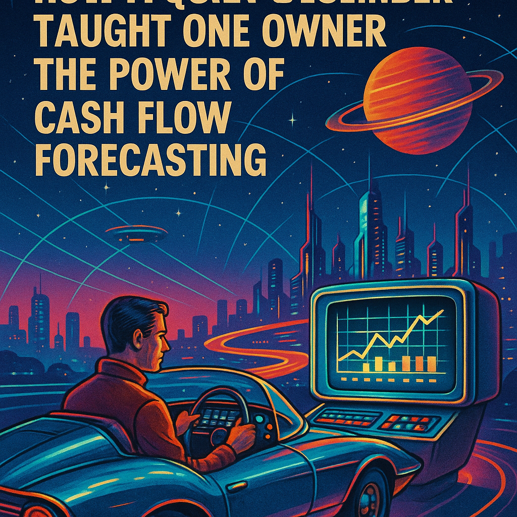 How a Quiet December Taught One Owner the Power of Cash Flow Forecasting