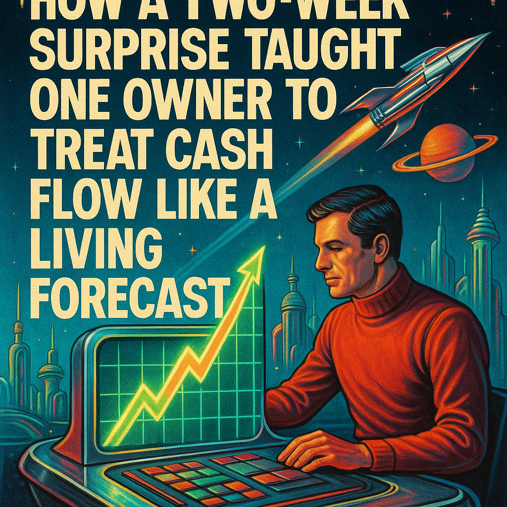 How a Two-Week Surprise Taught One Owner to Treat Cash Flow Like a Living Forecast