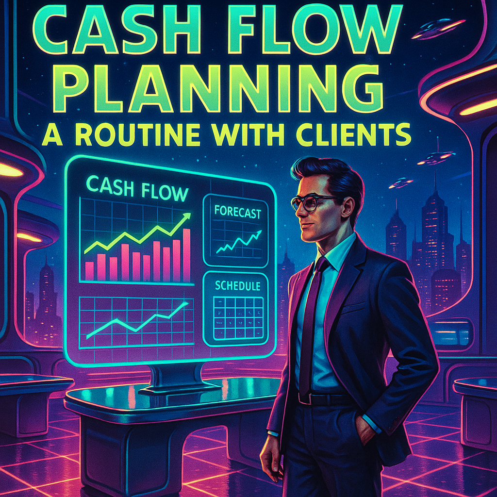 How to stop firefighting and make cash flow planning a routine with clients