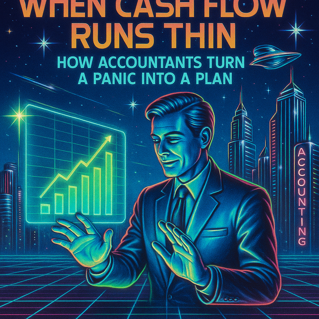 When Cash Flow Runs Thin: How Accountants Turn a Panic into a Plan