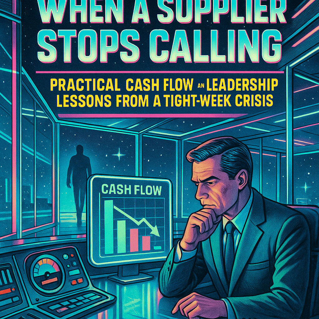 When A Supplier Stops Calling: Practical cash flow and leadership lessons from a tight-week crisis