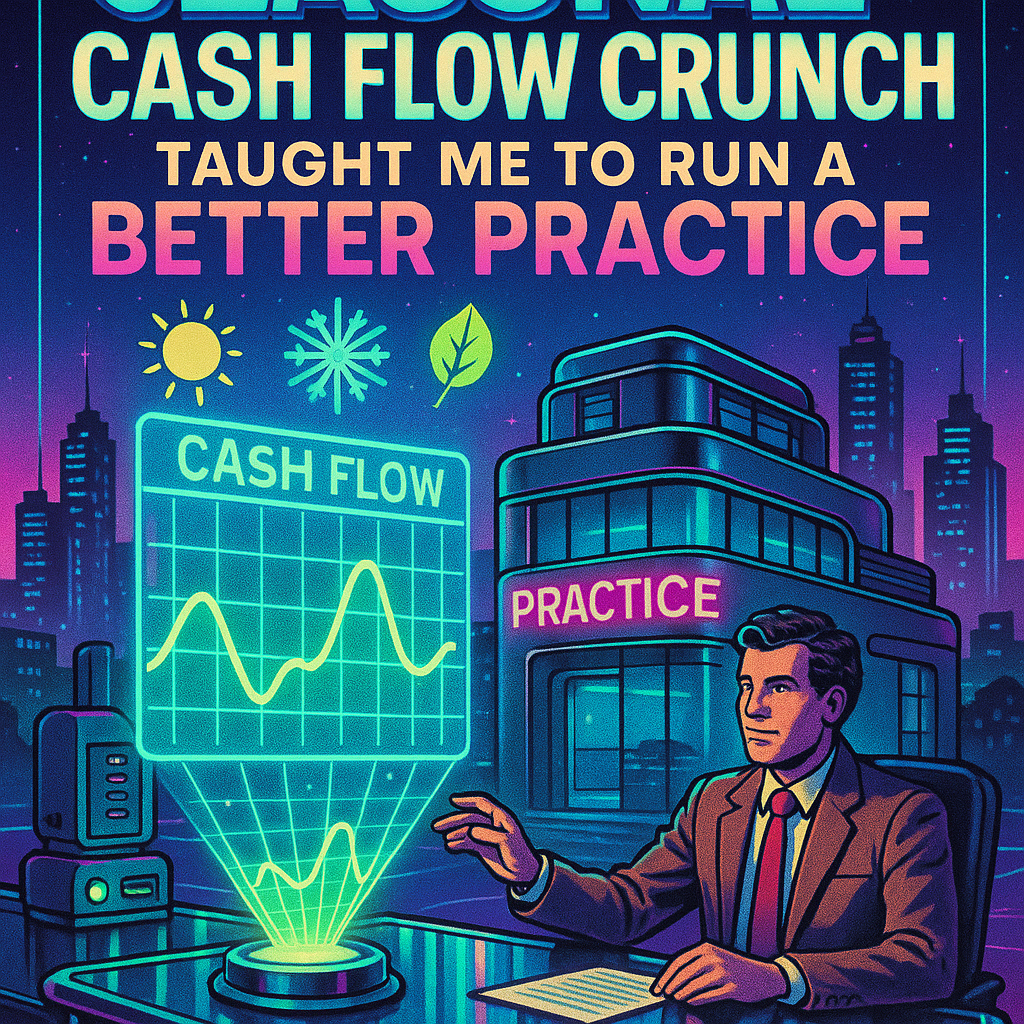 How a Seasonal Cash Flow Crunch Taught Me to Run a Better Practice