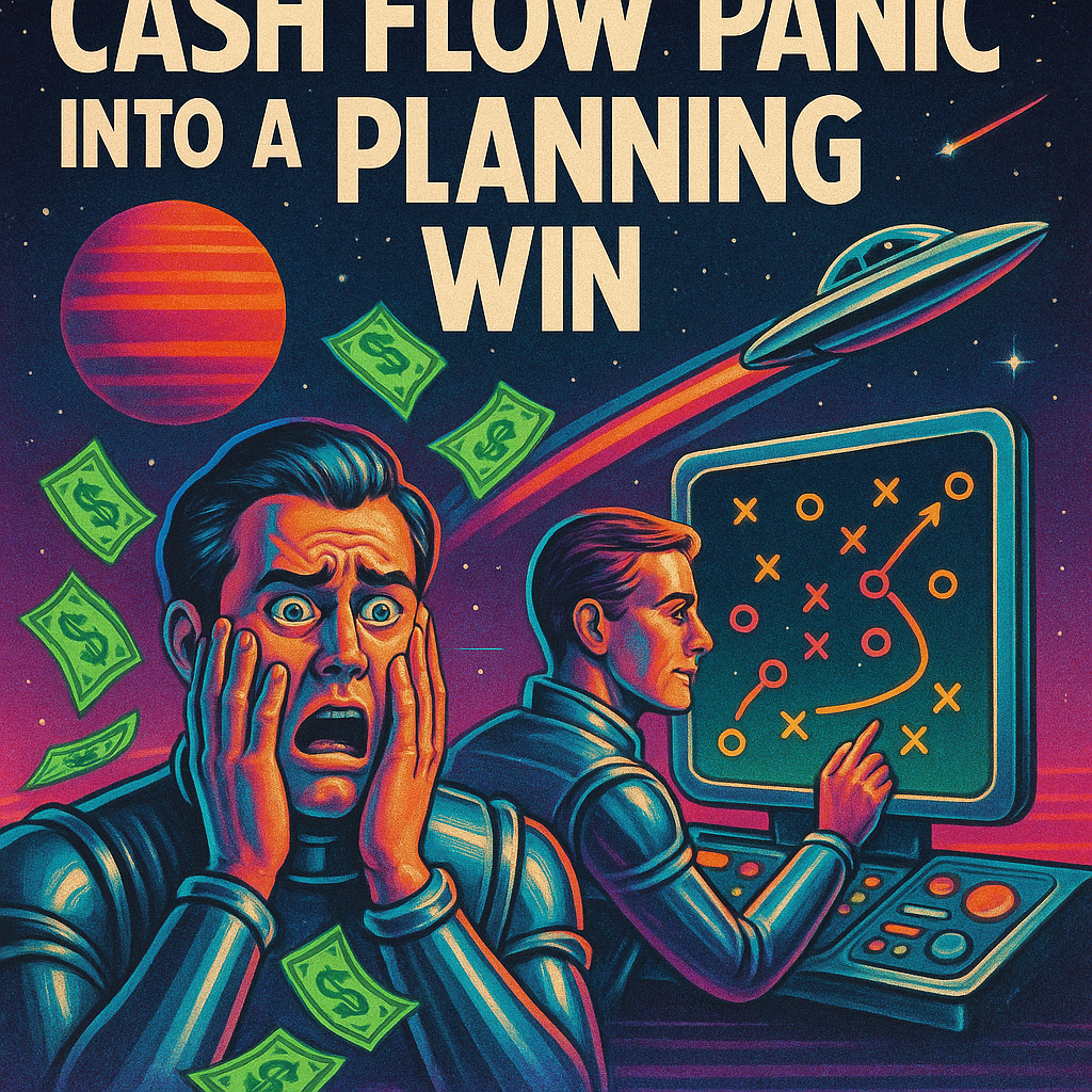 How to Turn a Cash Flow Panic into a Planning Win