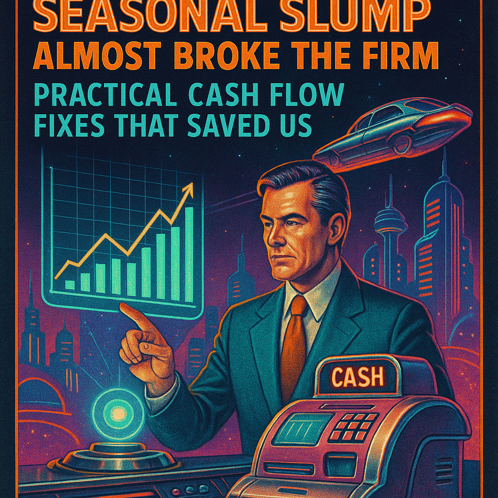 When a Seasonal Slump Almost Broke the Firm: Practical Cash Flow Fixes That Saved Us