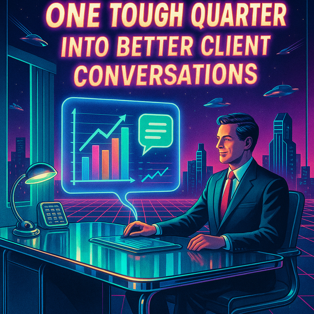 How I Turned One Tough Quarter into Better Client Conversations