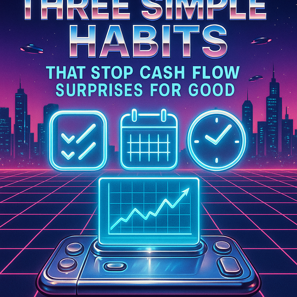 Three Simple Habits That Stop Cash Flow Surprises for Good